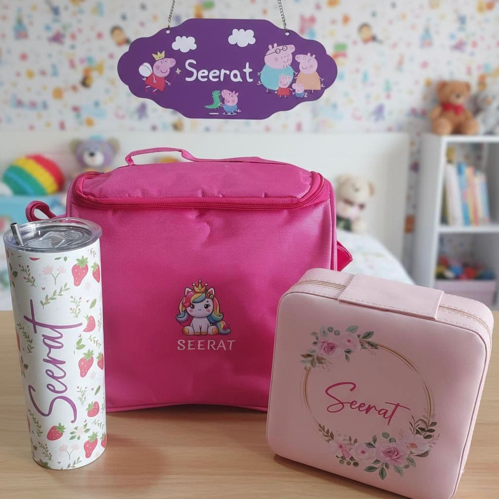 Cute Girly Utility 4-Piece Set