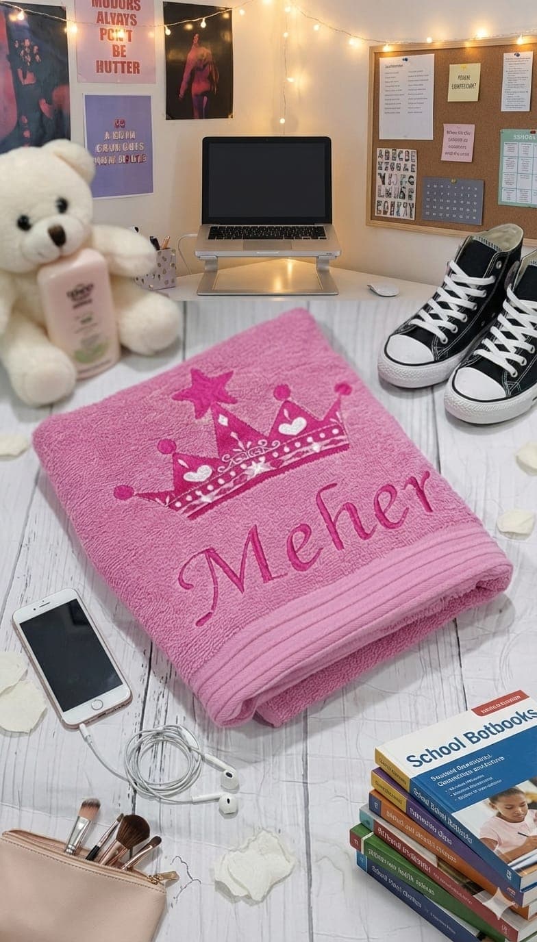 Embroidered Personalised Egyptian Wonder Towels